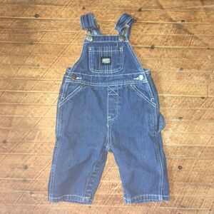 Keys 9 month denim little farmer overalls